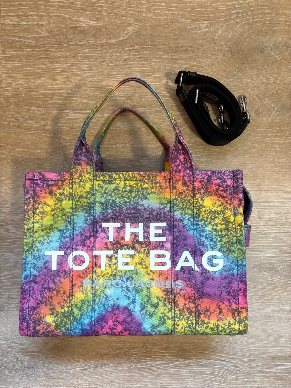 Medium Marc Jacobs “Marbled Rainbow” 🌈 The Tote Bag